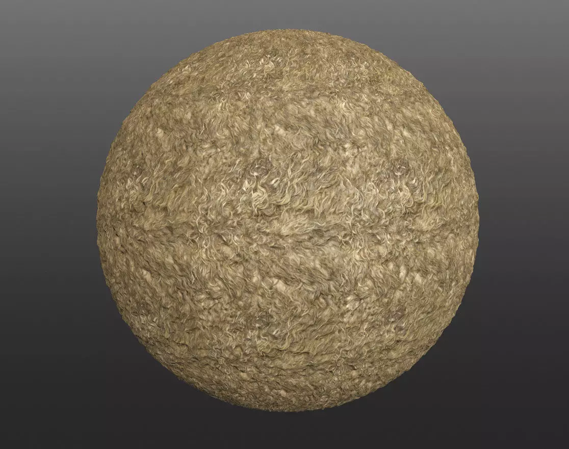 Sheep Fur 4k Texture Texture_0