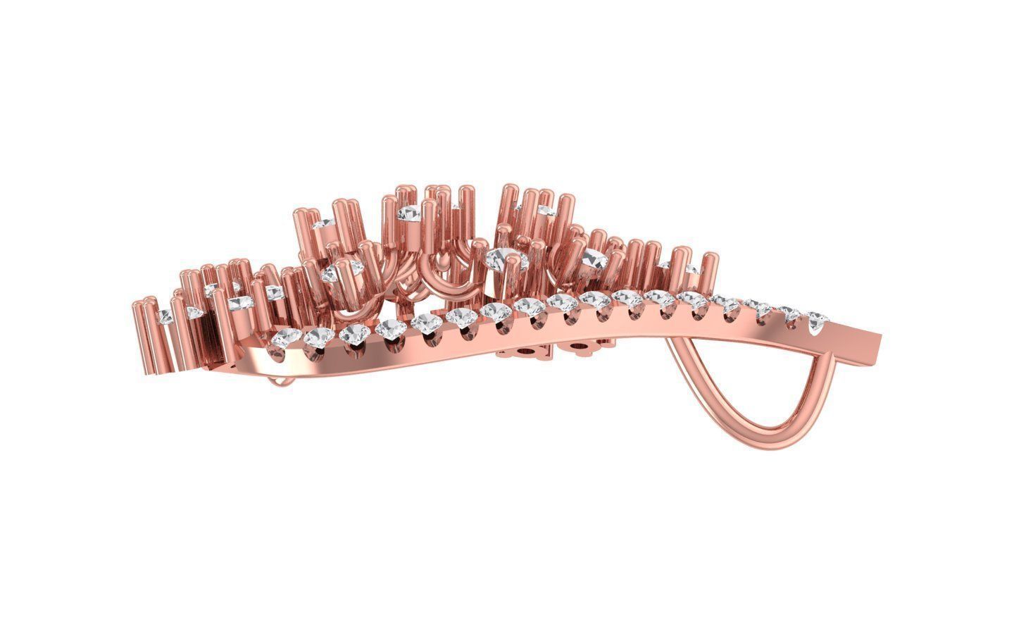 Women Pendant 3dm STL OBJ FBX Render Details 3D print model_1