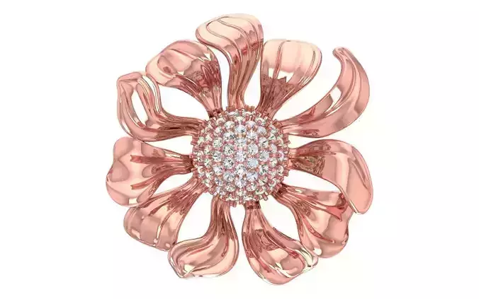 Women Pendant 3dm STL OBJ FBX Render Details