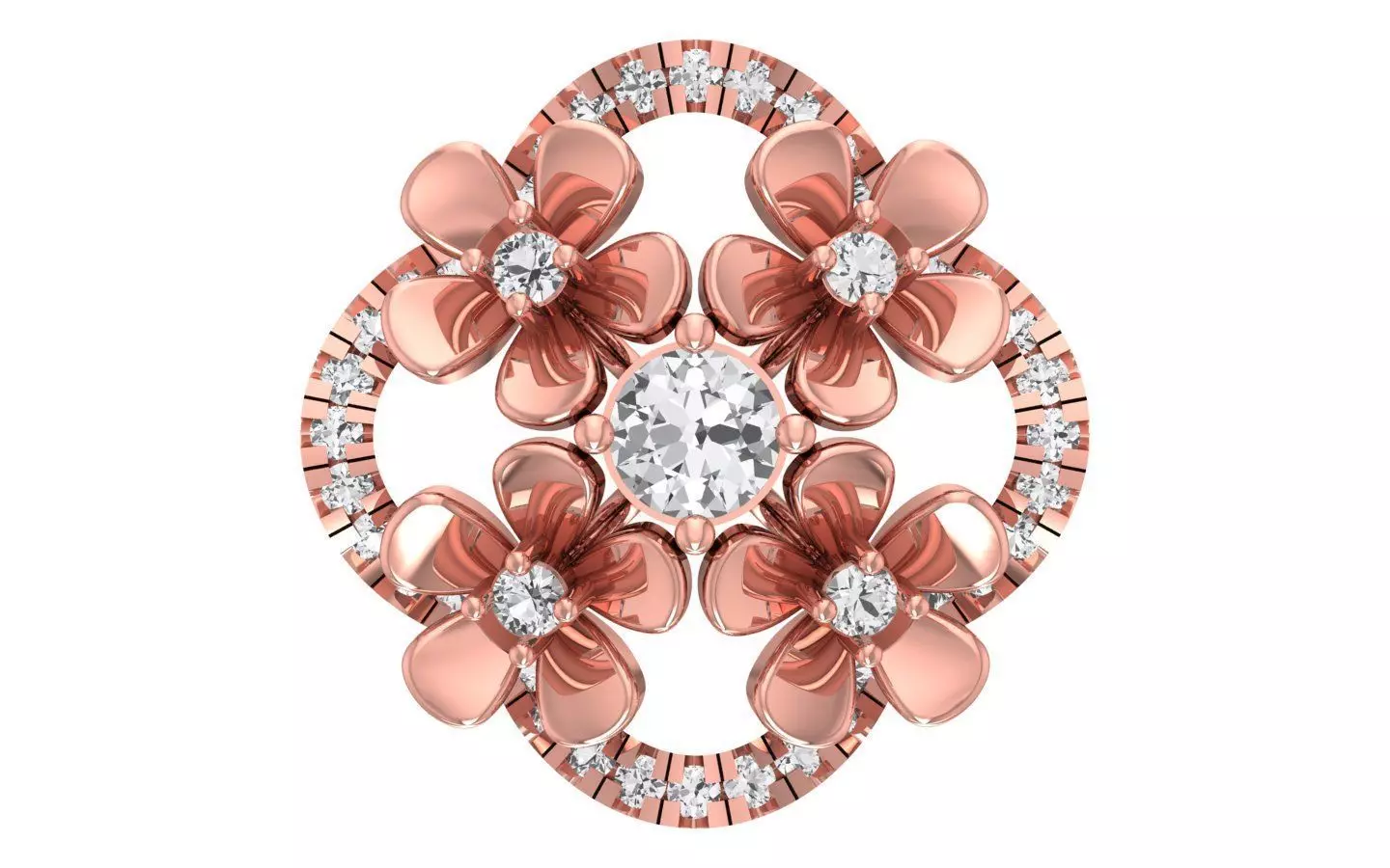 Women Pendant 3dm STL OBJ FBX Render Details 3D print model_0