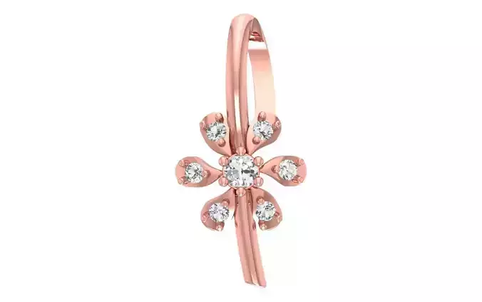 Women Designer Pendant 3dm STL OBJ FBX Render Details 3D print model
