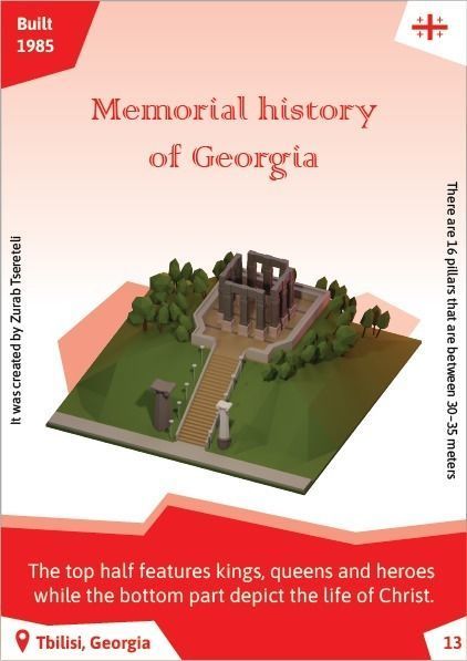 Landmarks of the world E to G Low-poly 3D model_24
