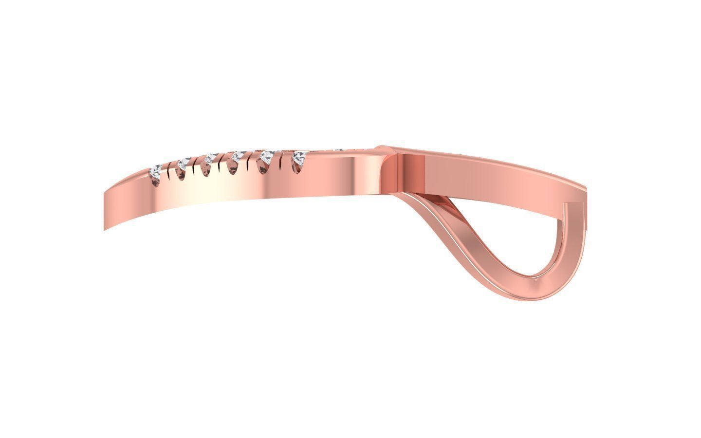 Women Minimalist Pendant 3dm STL OBJ FBX Render Details 3D print model_3