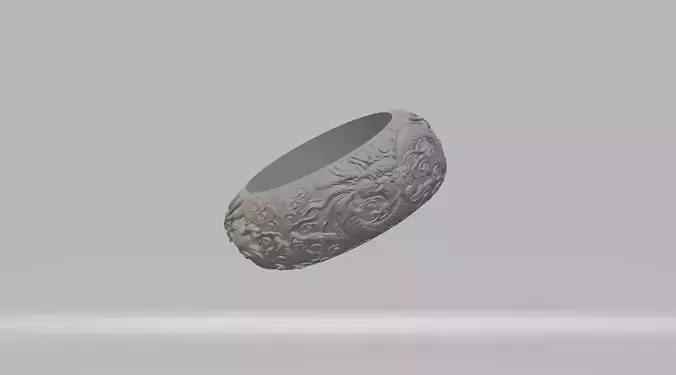 Dragon Ring 3D Model