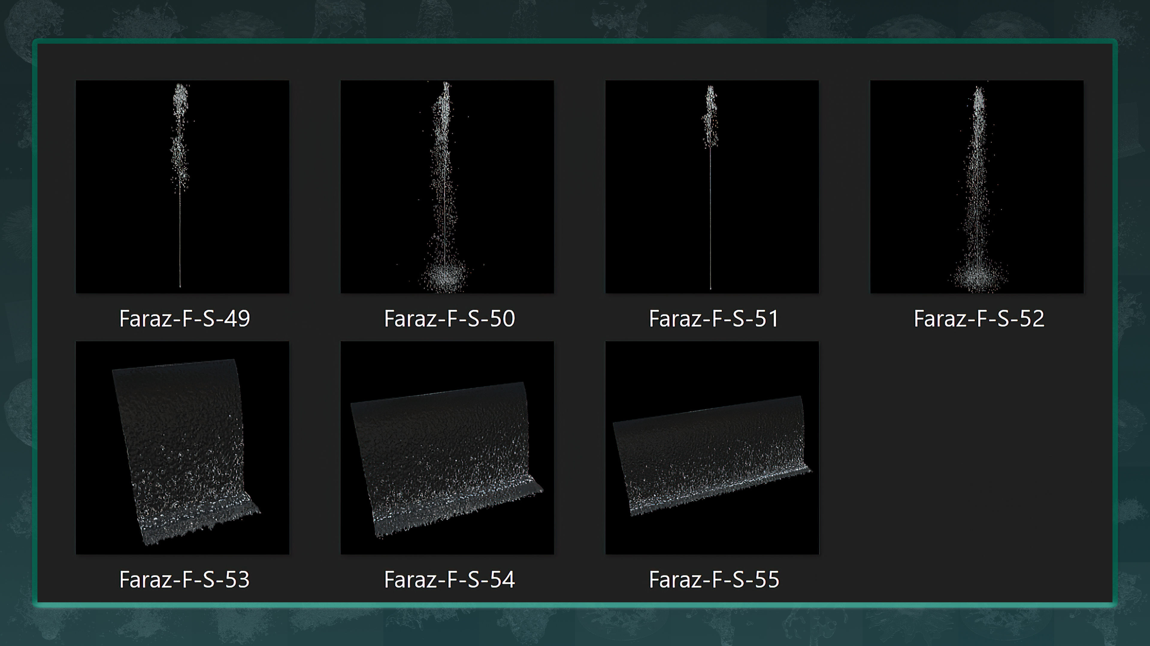 55 Fluid Splash 3D Model and IMM Brush 3D model_7
