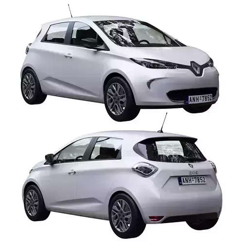 RENAULT ZOE 2013 3D model