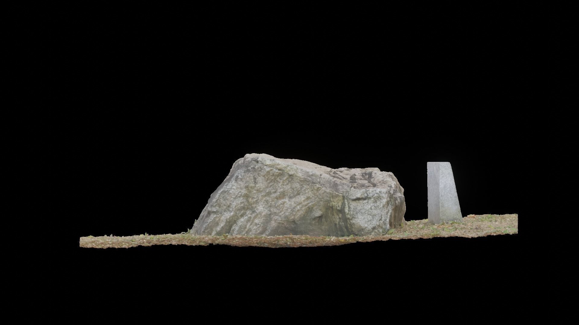 Dolmen site 138 3D model_1