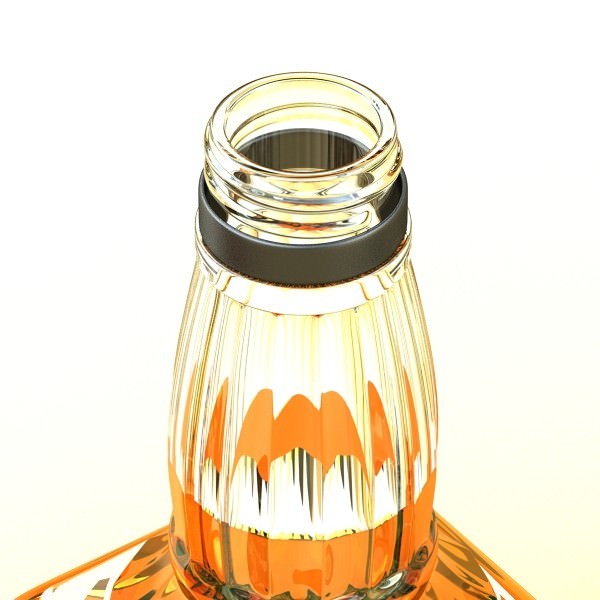 Jack Daniels Bottle 3D model_4