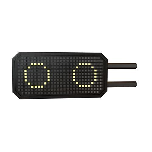 Sci Fi LCD Direction Display Board v1 015 Low-poly 3D model