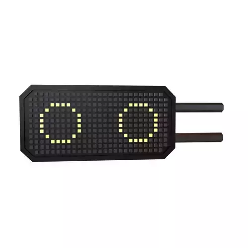 Sci Fi LCD Direction Display Board v1 015 Low-poly 3D model Sci Fi LCD Direction Display Board v1 015 Low-poly 3D model
