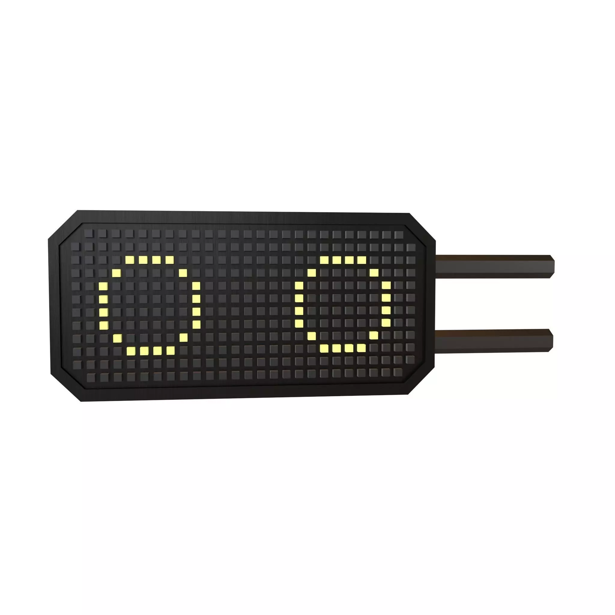 Sci Fi LCD Direction Display Board v1 015 Low-poly 3D model_0