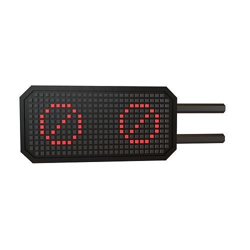 Sci Fi LCD Direction Display Board v1 016 Low-poly 3D model