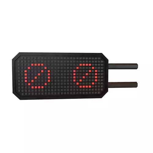 Sci Fi LCD Direction Display Board v1 016 Low-poly 3D model