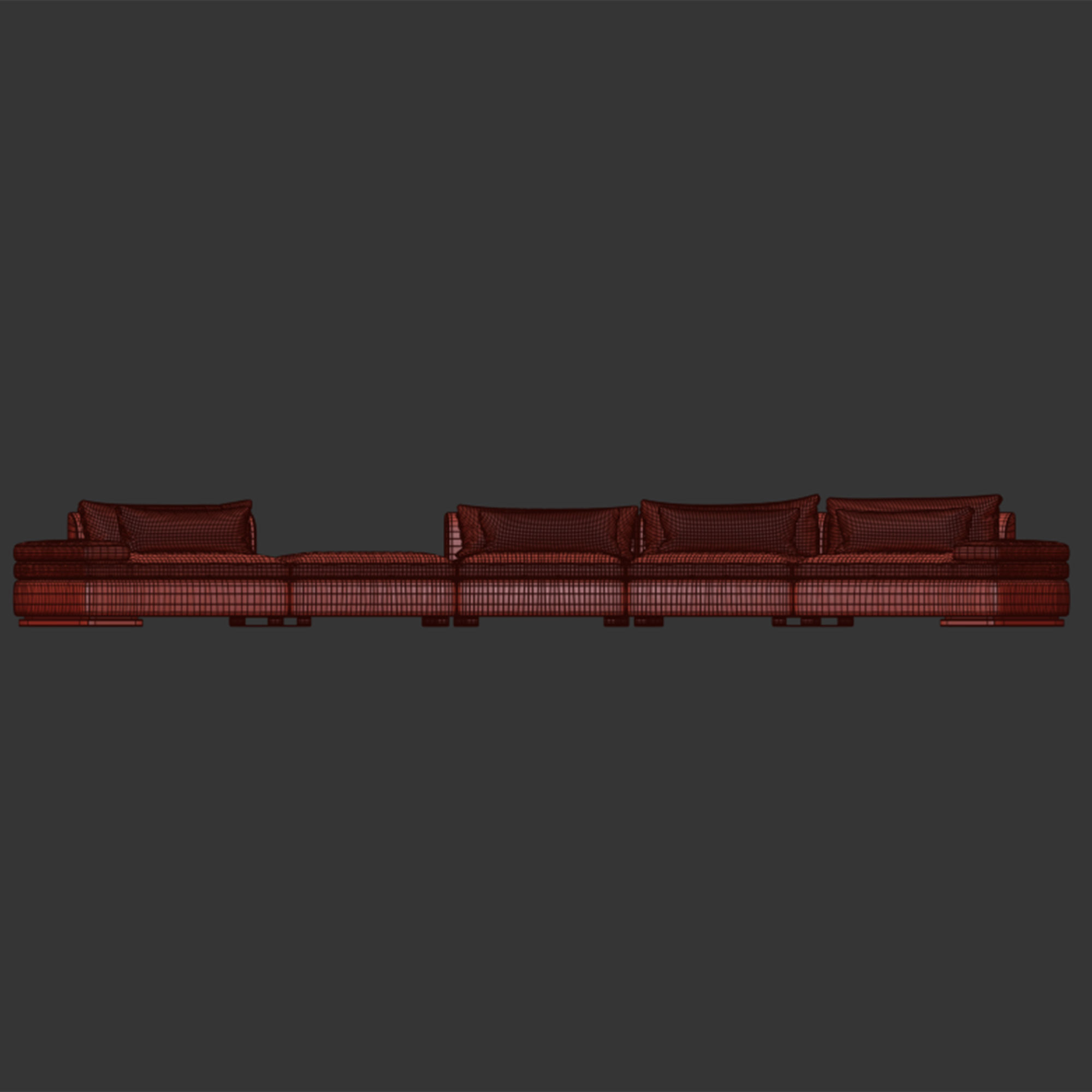 VISION ORIGAMI Sofa 3D model_5