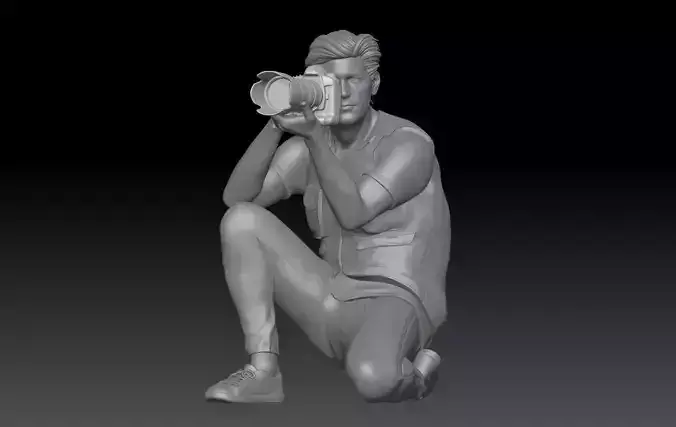 PHOTOGRAPHER FORMULA ONE 2 3D print model
