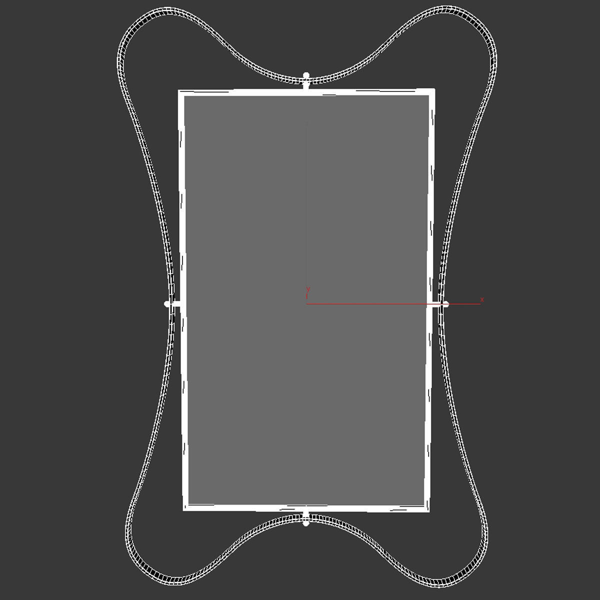 Rachel Donath Arte Mirror 3D model CGTrader