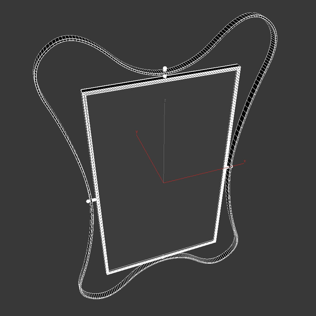 Rachel Donath Arte Mirror 3D model CGTrader