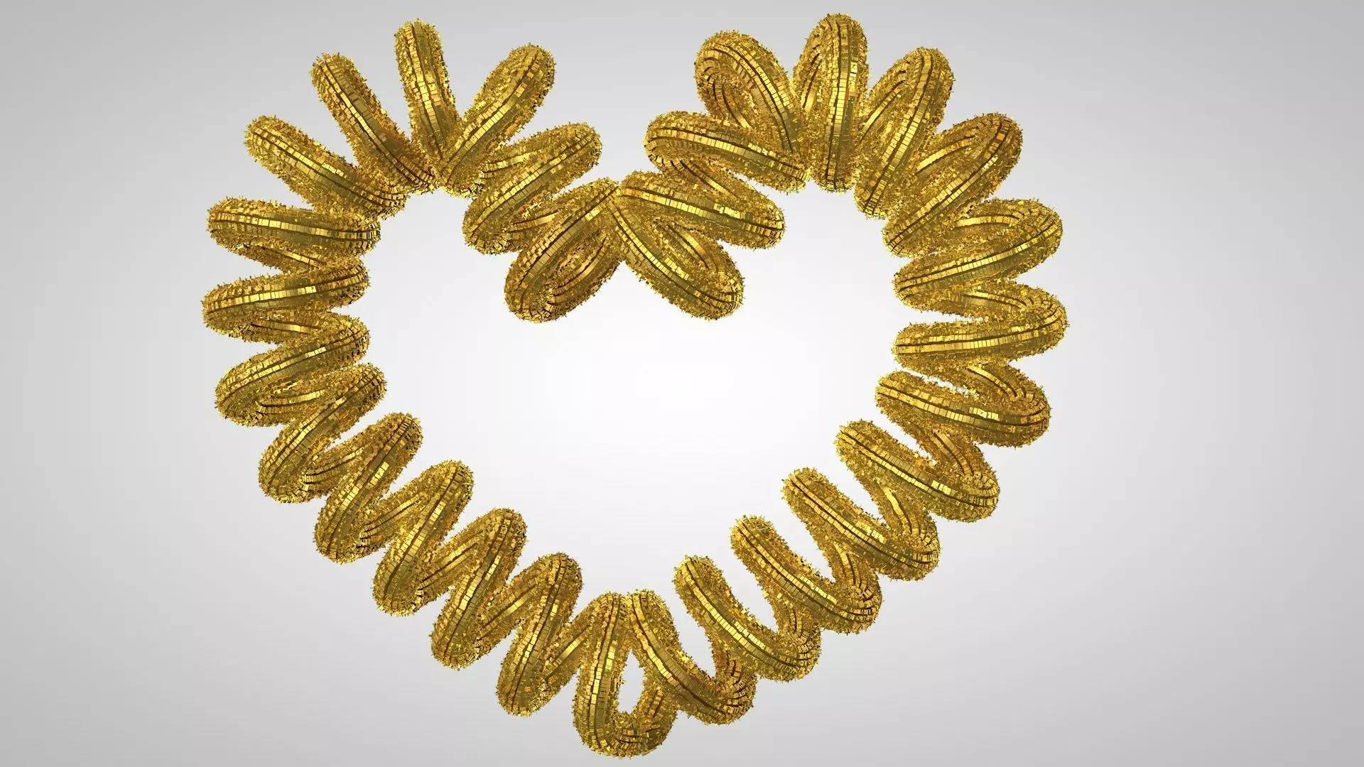 Sci-Fi Shapes Eternal Love 3D model