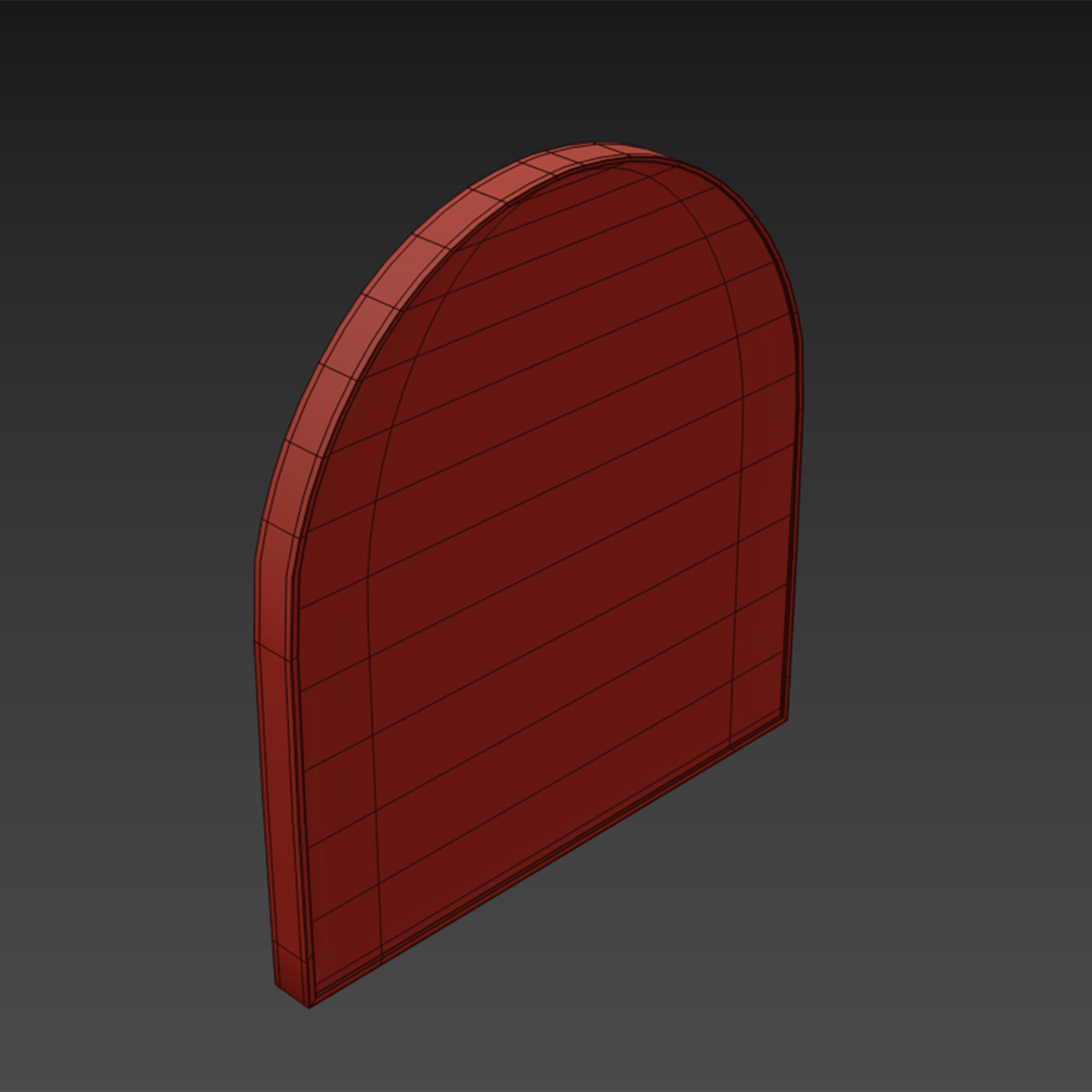 COLONNADE WALL MIRROR by bakerfurniture 3D model_5