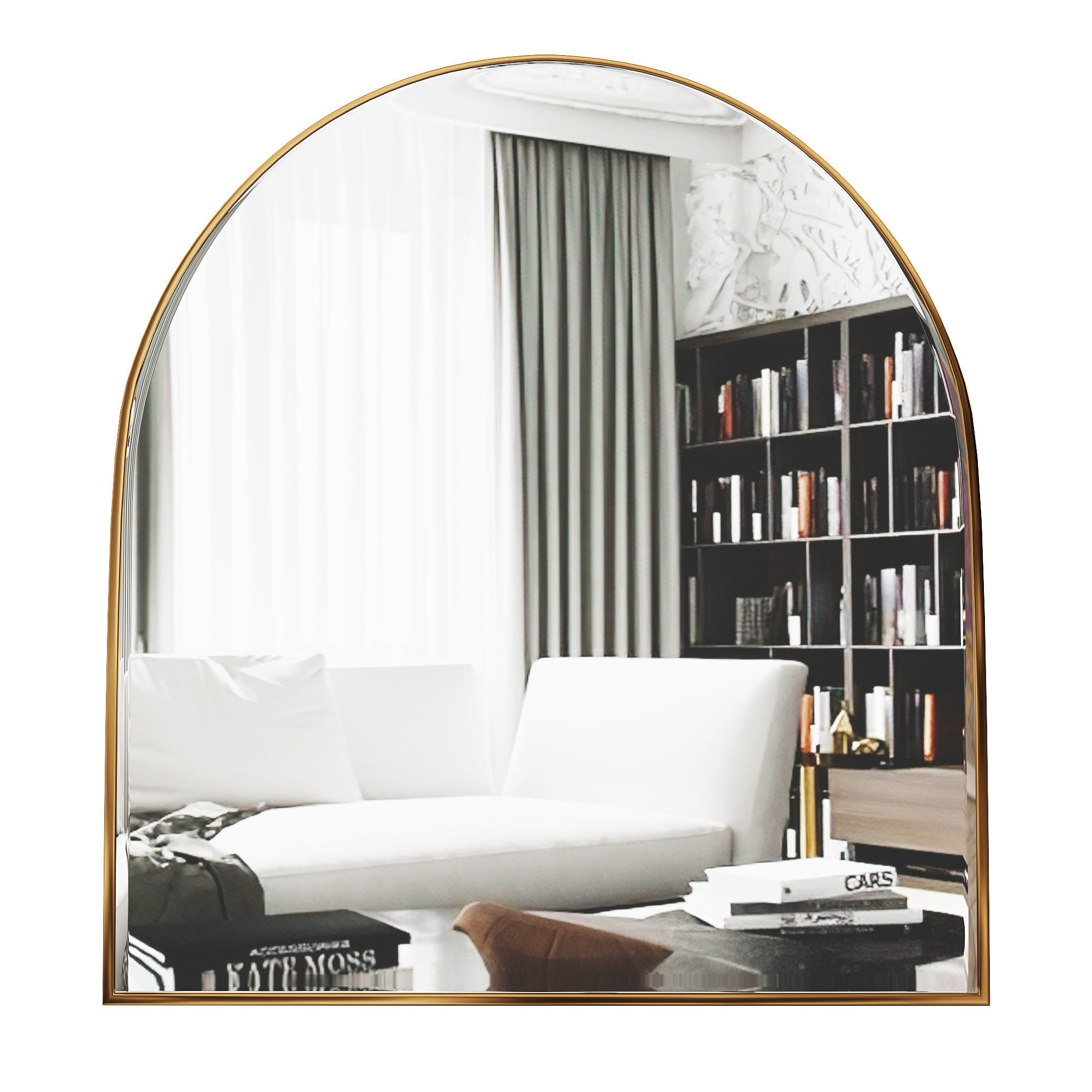 COLONNADE WALL MIRROR by bakerfurniture 3D model_1