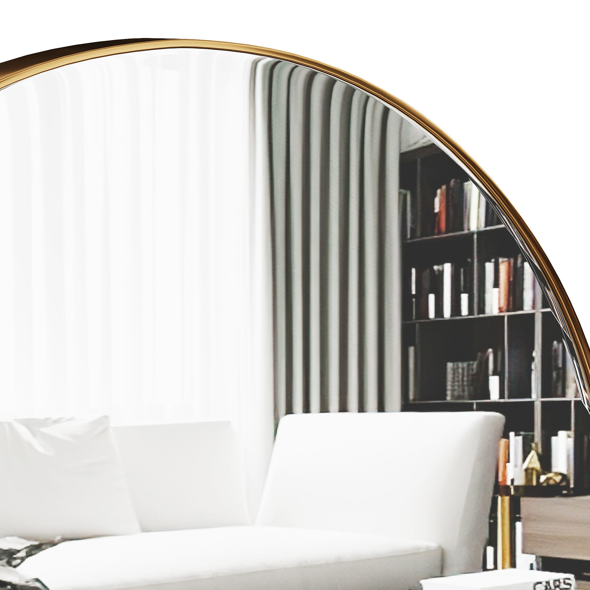 COLONNADE WALL MIRROR by bakerfurniture 3D model_2