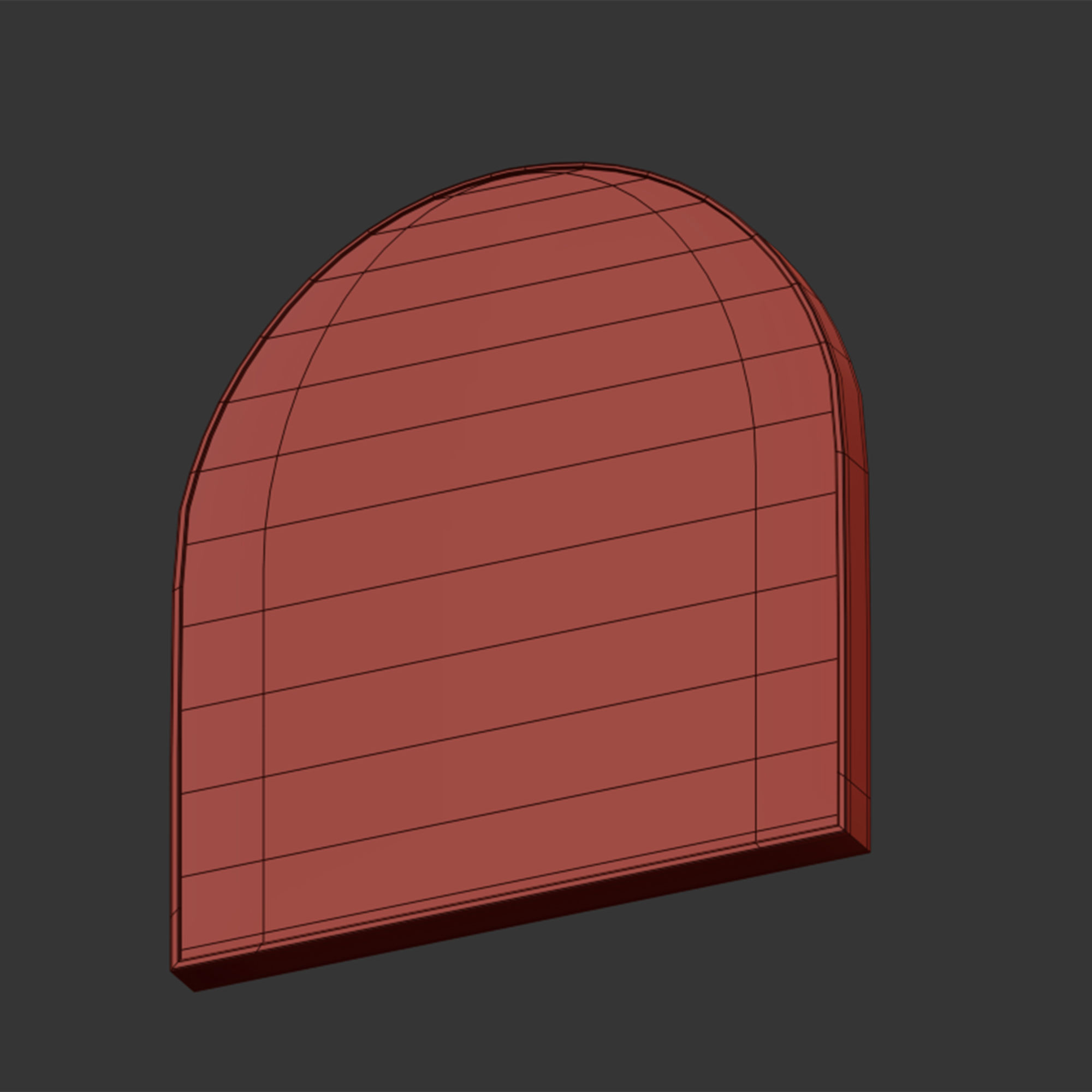 COLONNADE WALL MIRROR by bakerfurniture 3D model_7