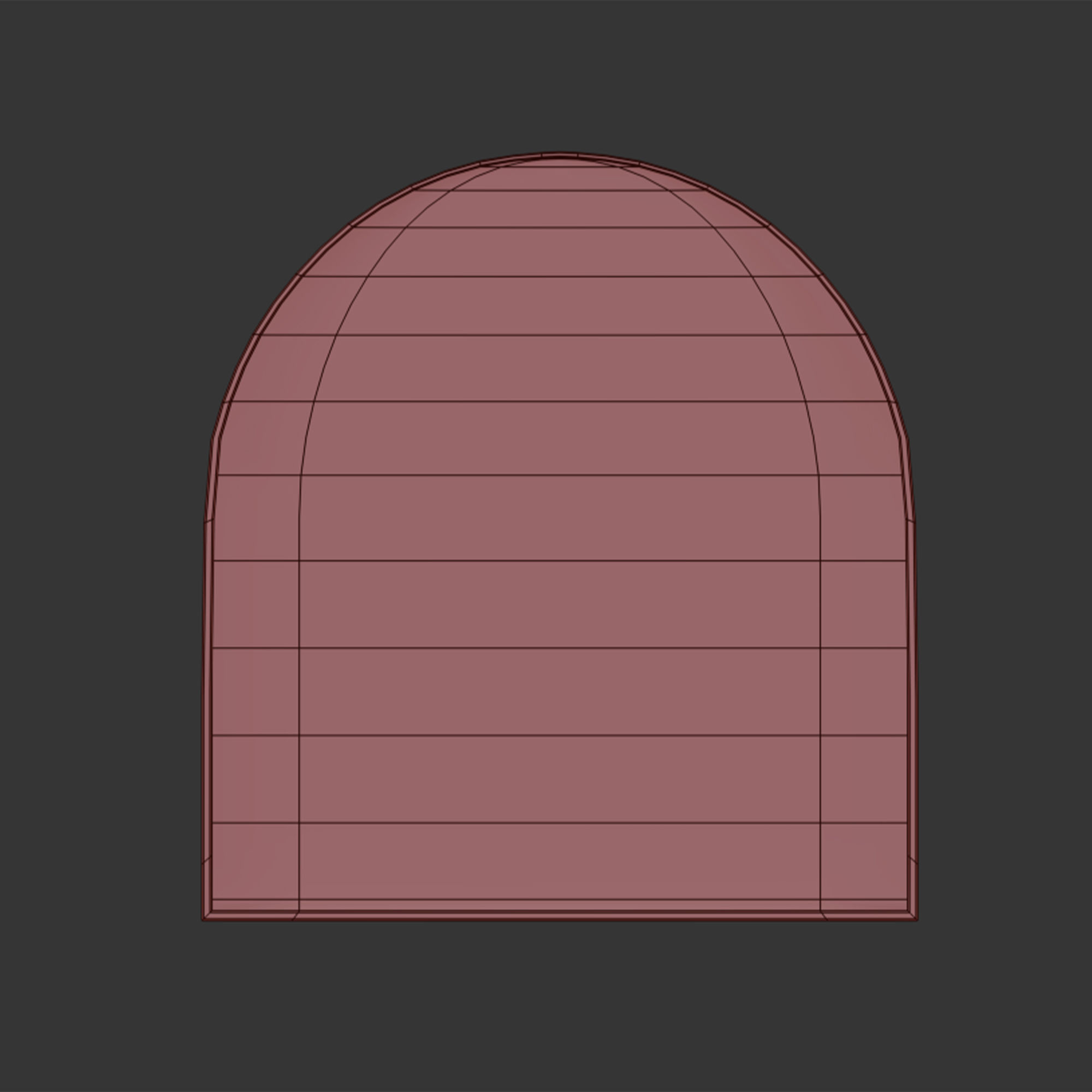 COLONNADE WALL MIRROR by bakerfurniture 3D model_6