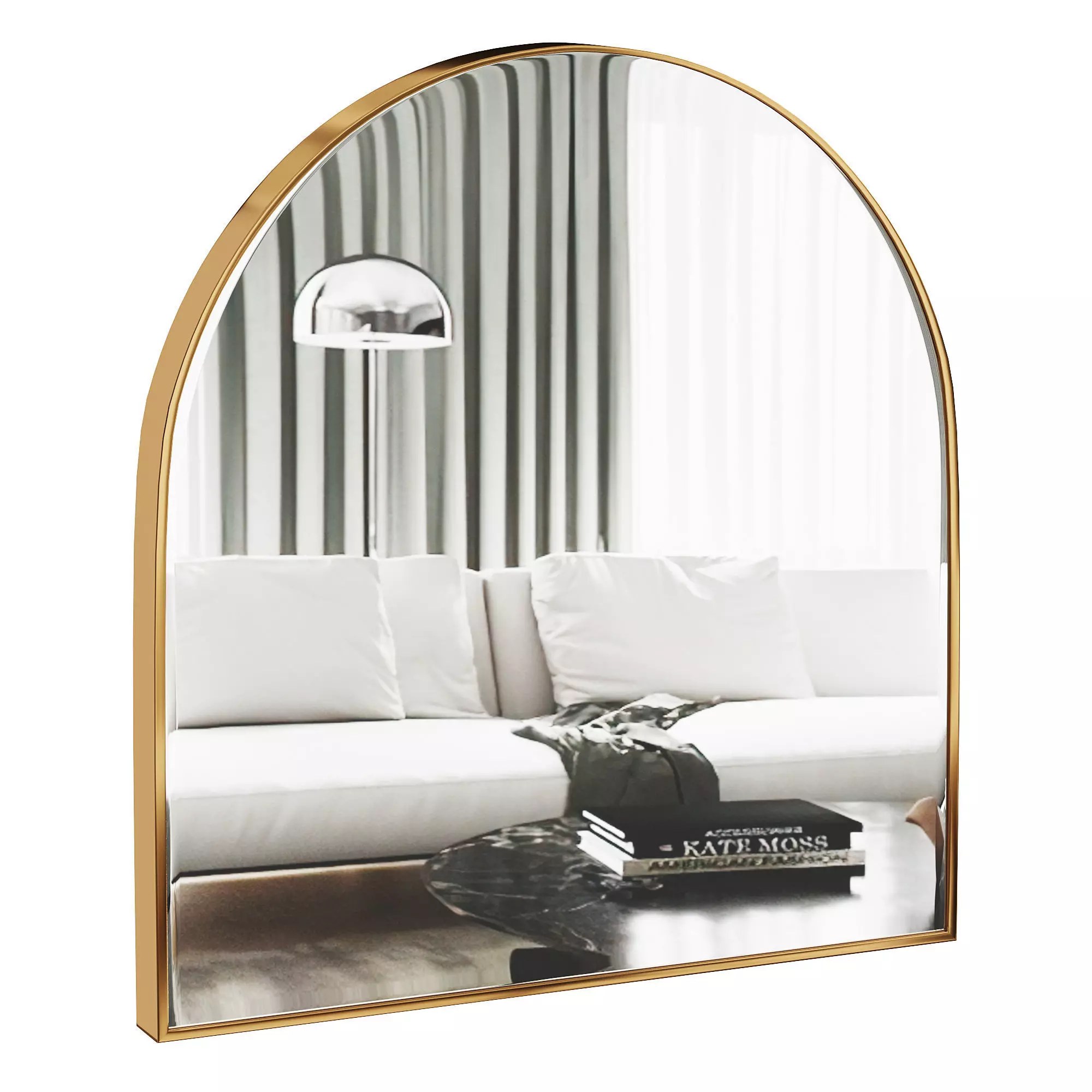 COLONNADE WALL MIRROR by bakerfurniture 3D model_0