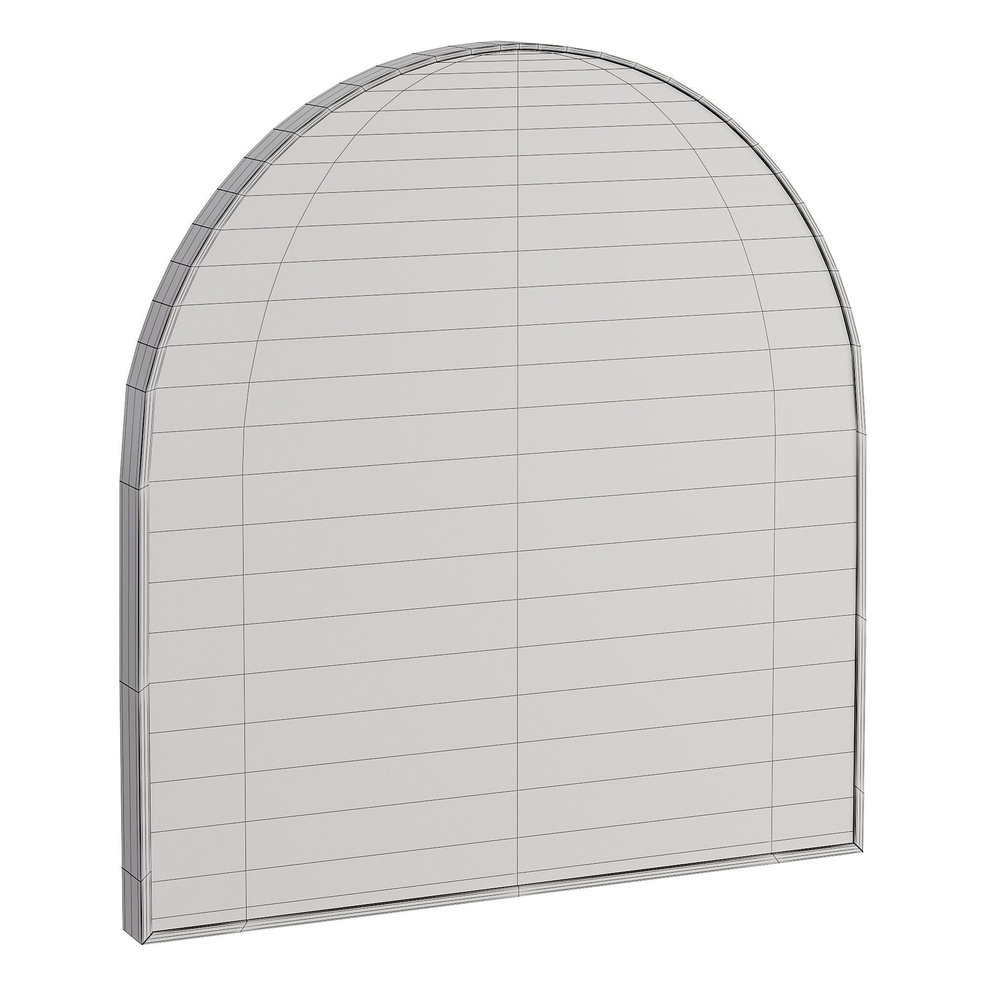 COLONNADE WALL MIRROR by bakerfurniture 3D model_3