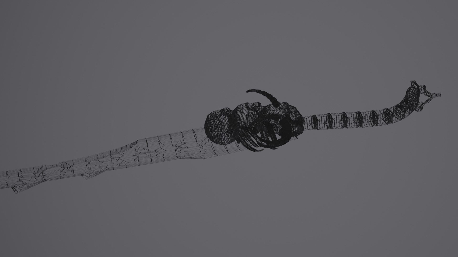 Bone Great Sword 3D model_19