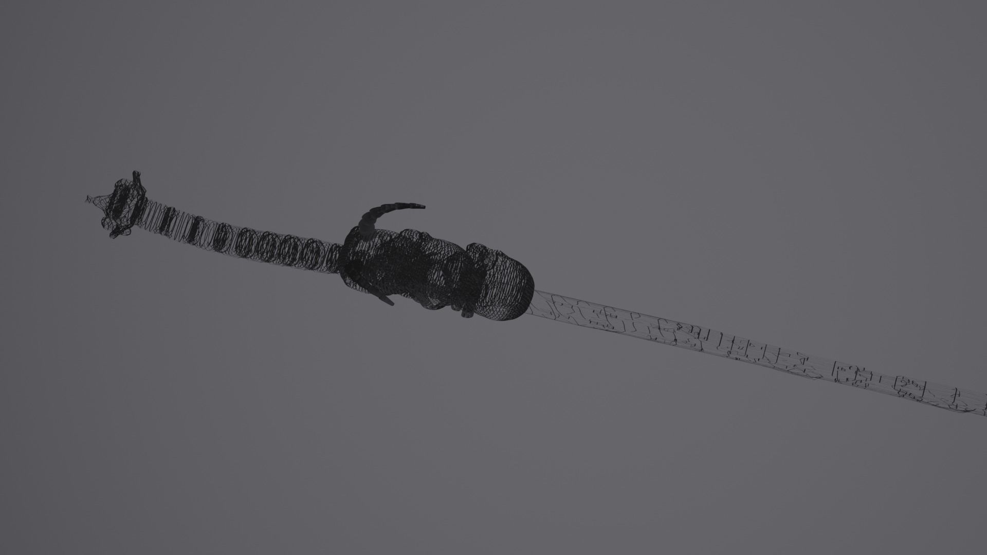 Bone Great Sword 3D model_8