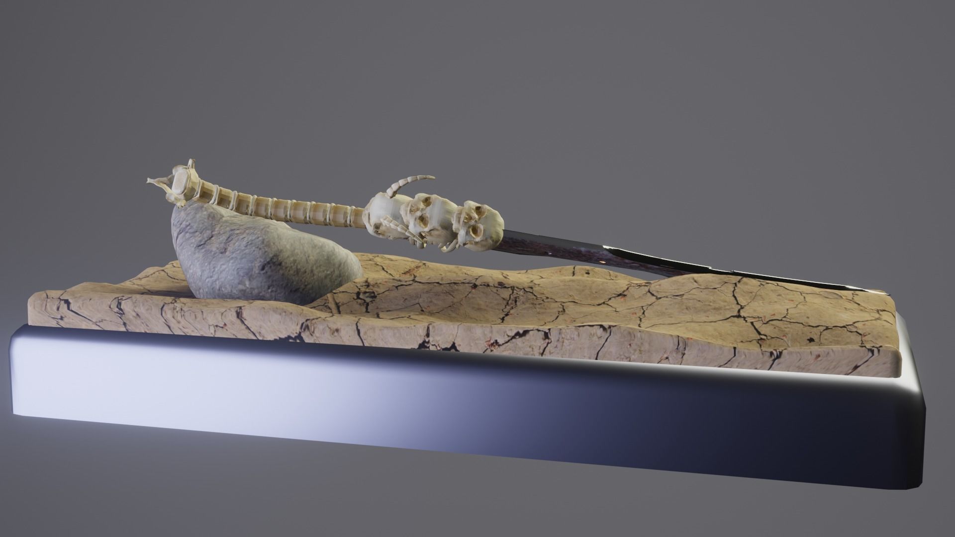 Bone Great Sword 3D model_65