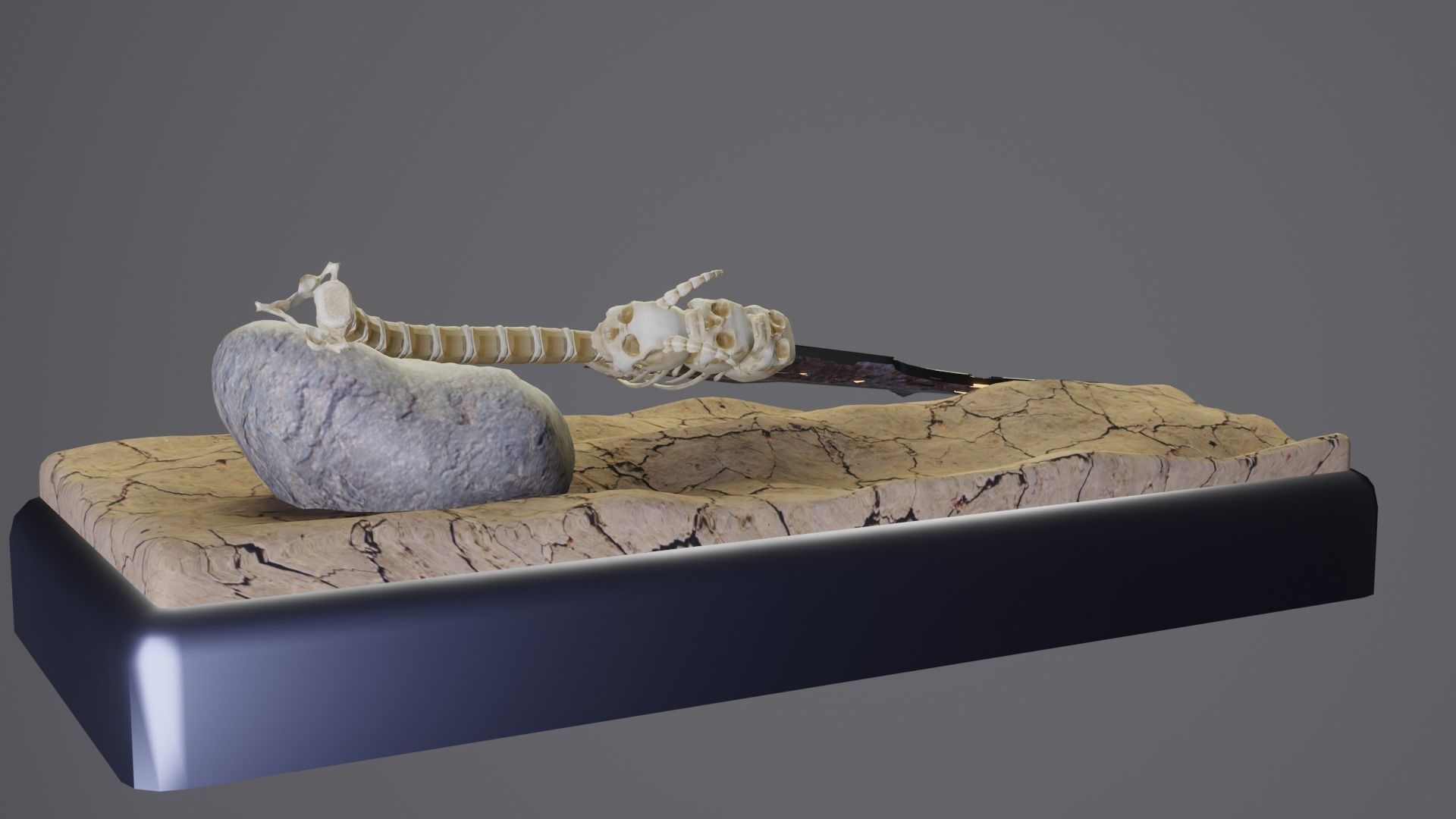 Bone Great Sword 3D model_72