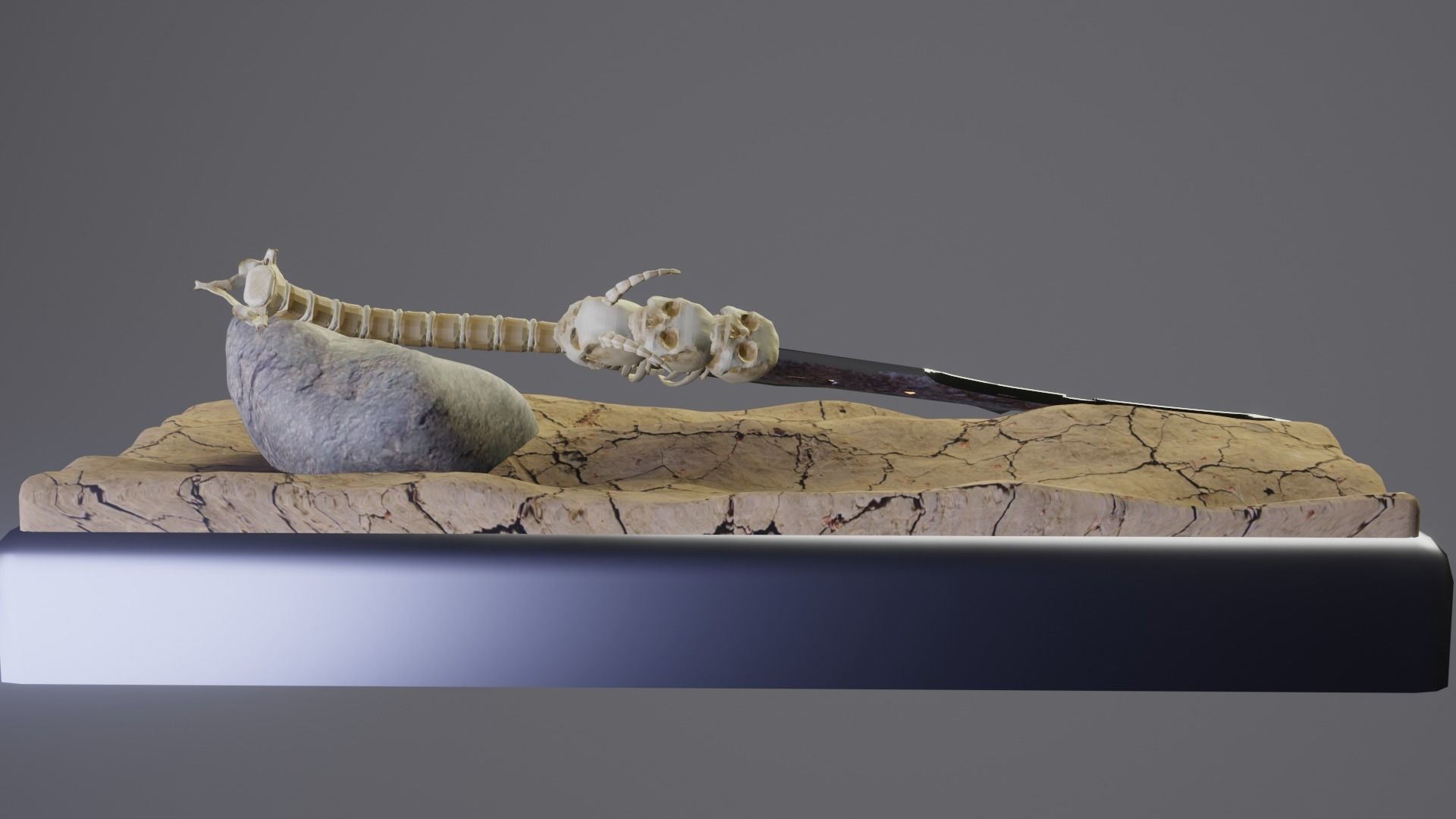 Bone Great Sword 3D model_67