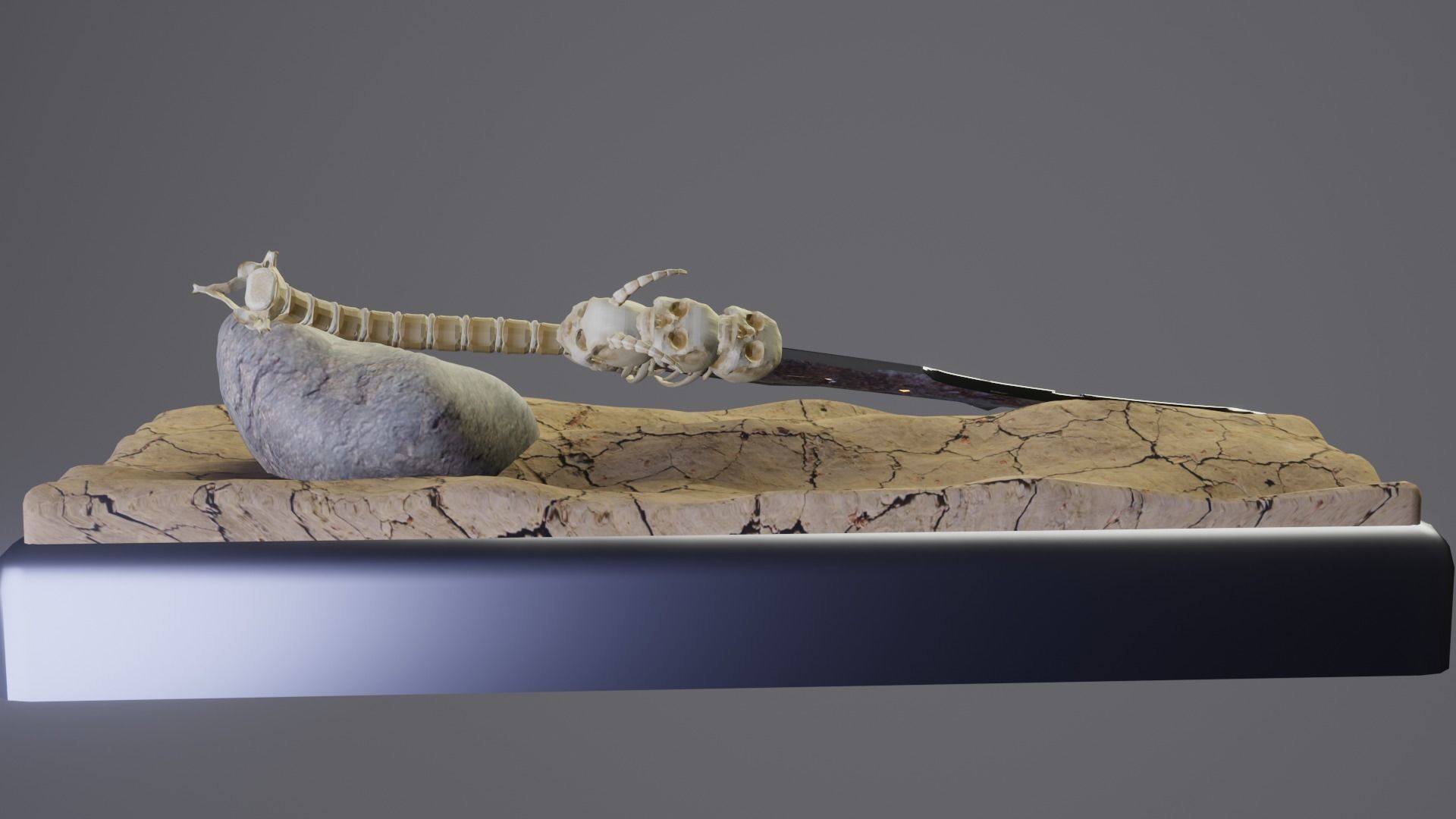 Bone Great Sword 3D model_68