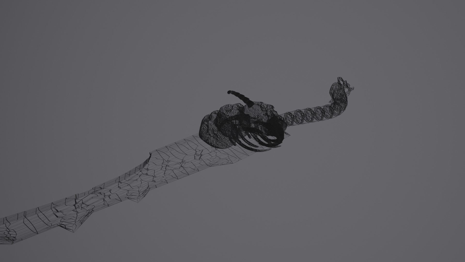 Bone Great Sword 3D model_18