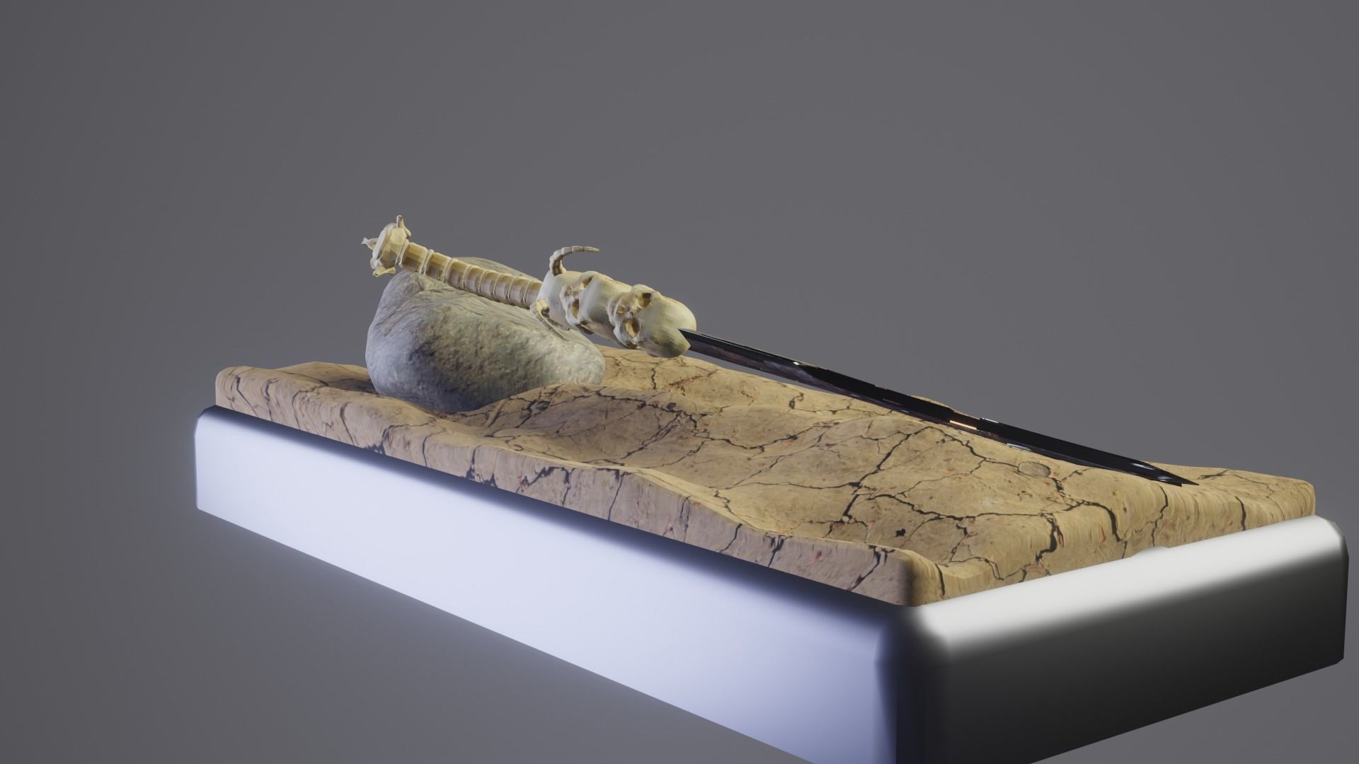 Bone Great Sword 3D model_82