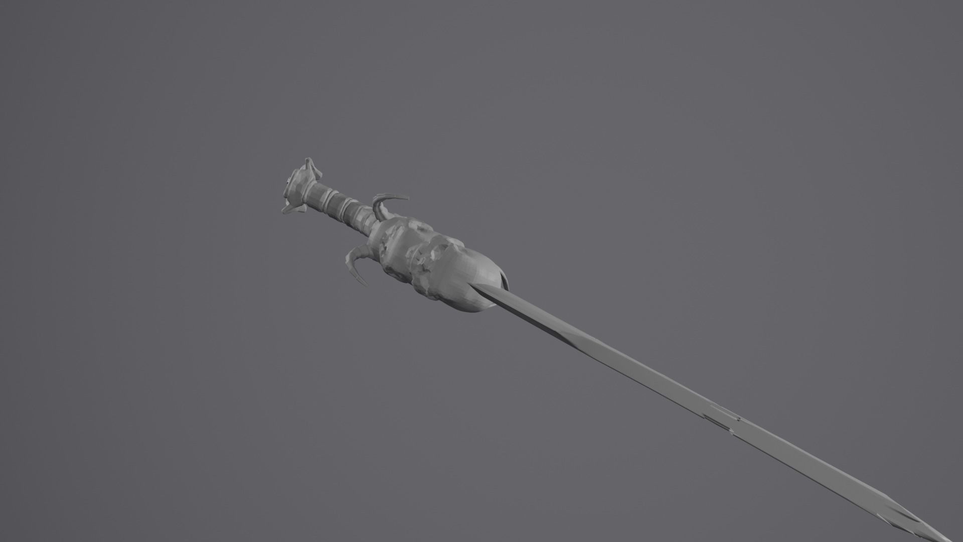 Bone Great Sword 3D model_15