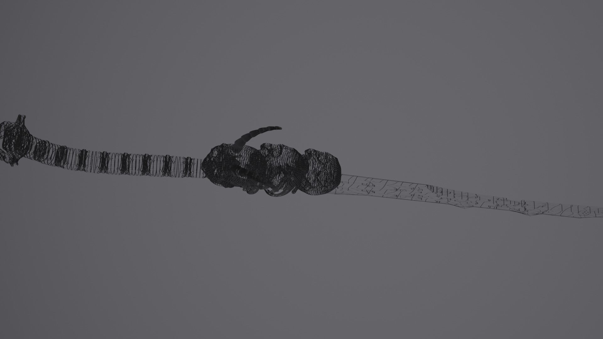 Bone Great Sword 3D model_14
