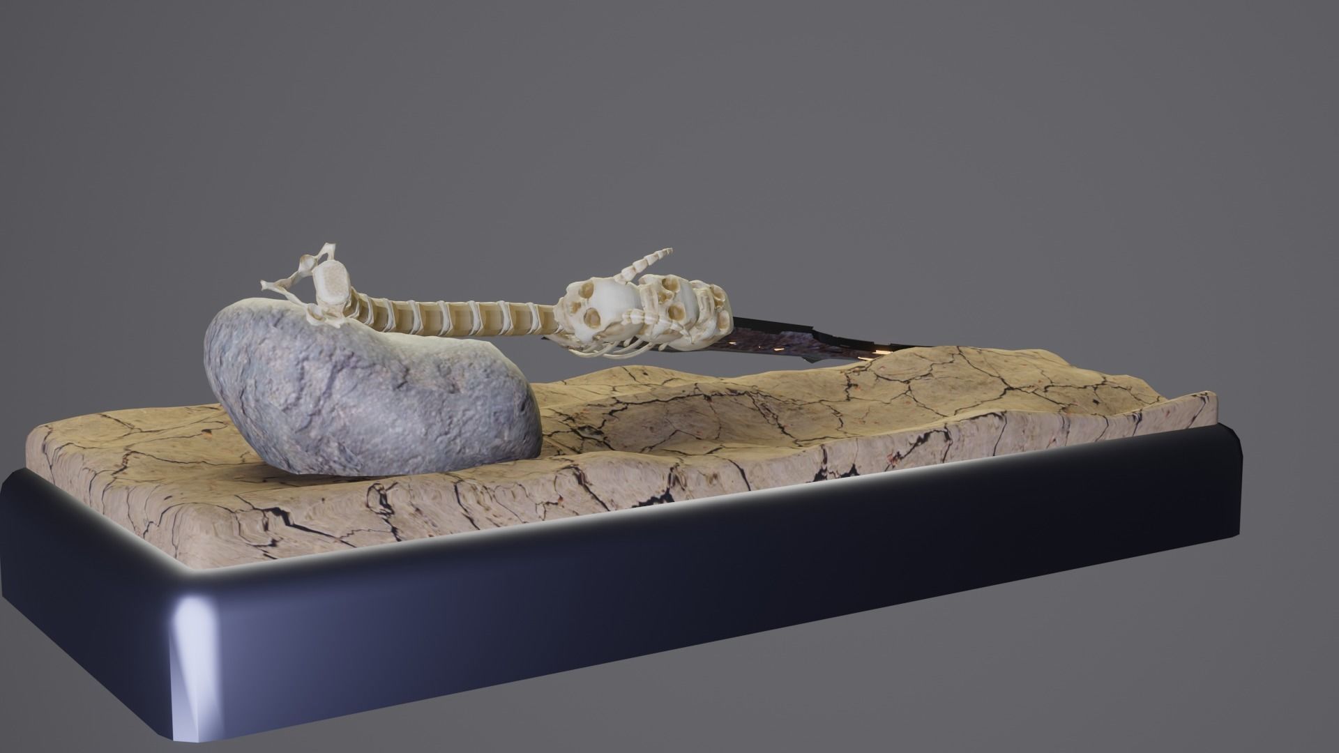 Bone Great Sword 3D model_73