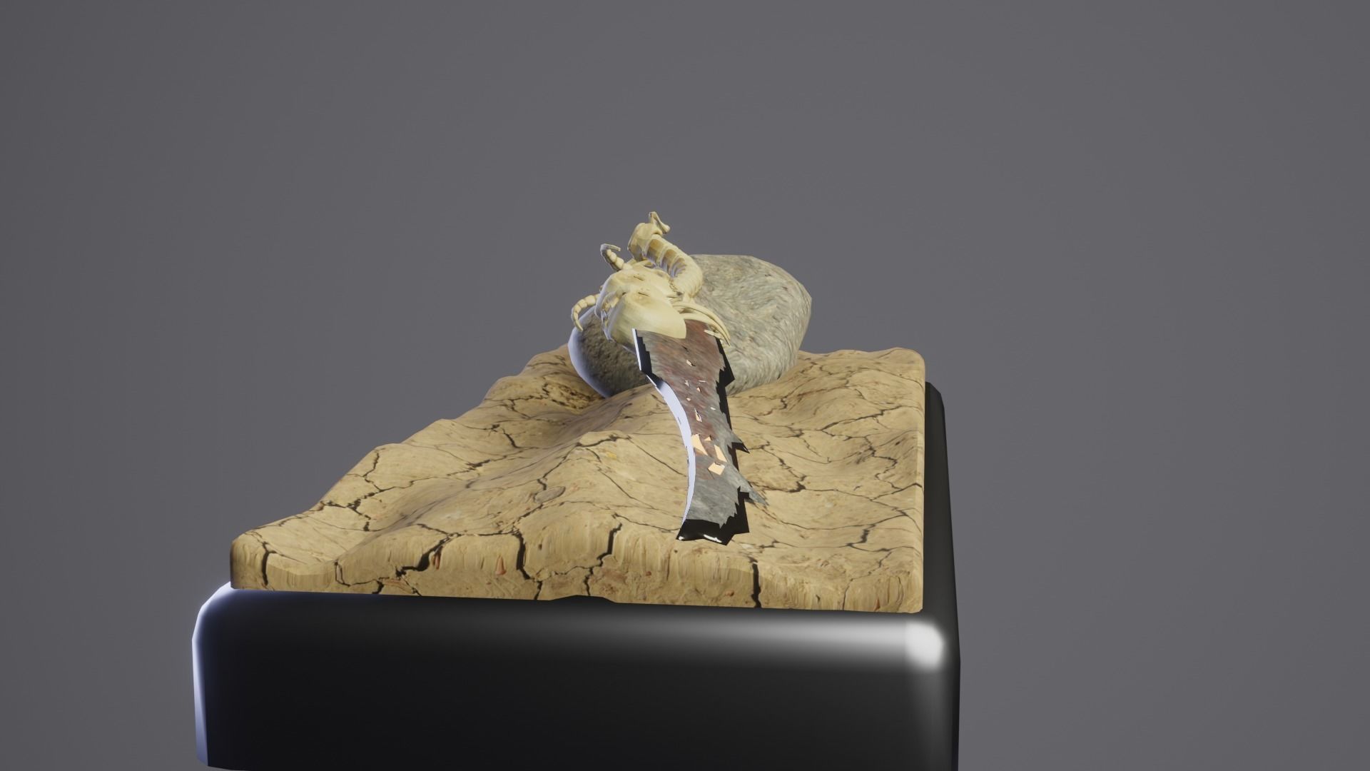 Bone Great Sword 3D model_46