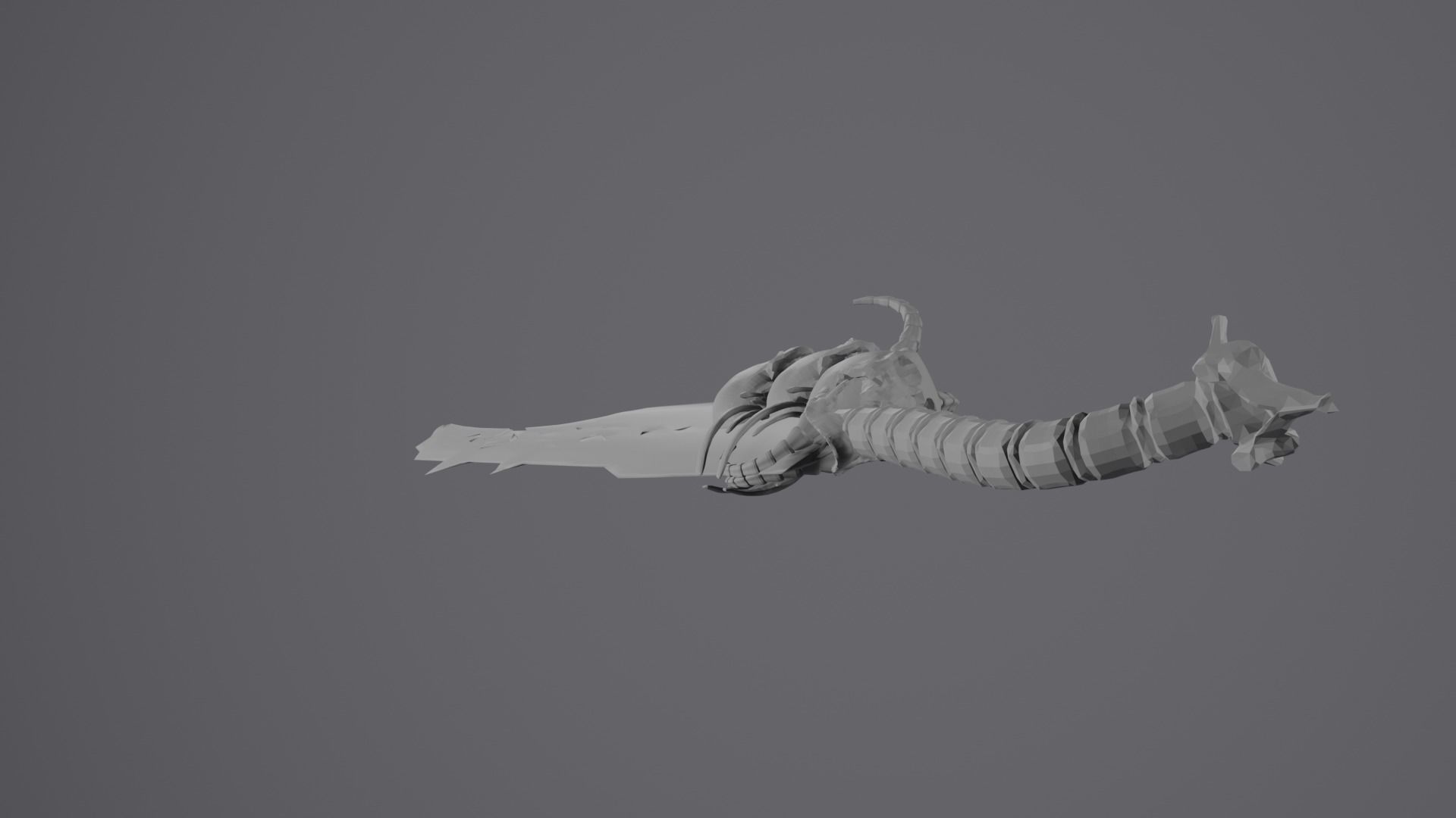 Bone Great Sword 3D model_40