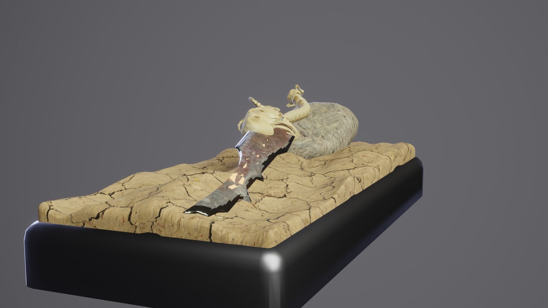 Bone Great Sword 3D model_45