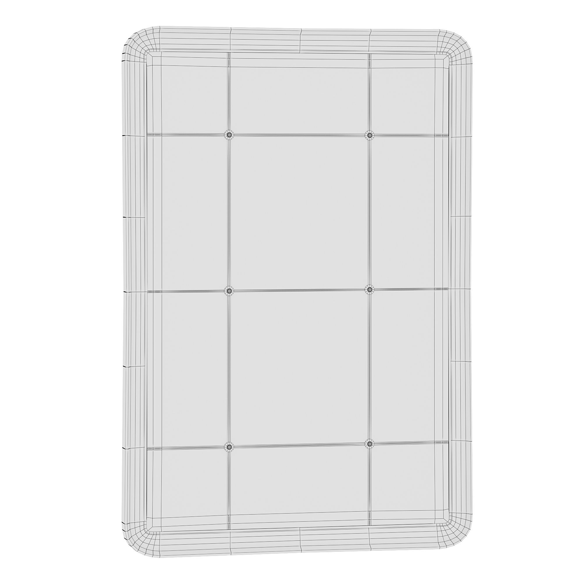 Orangery mirror by baker 3D model_3