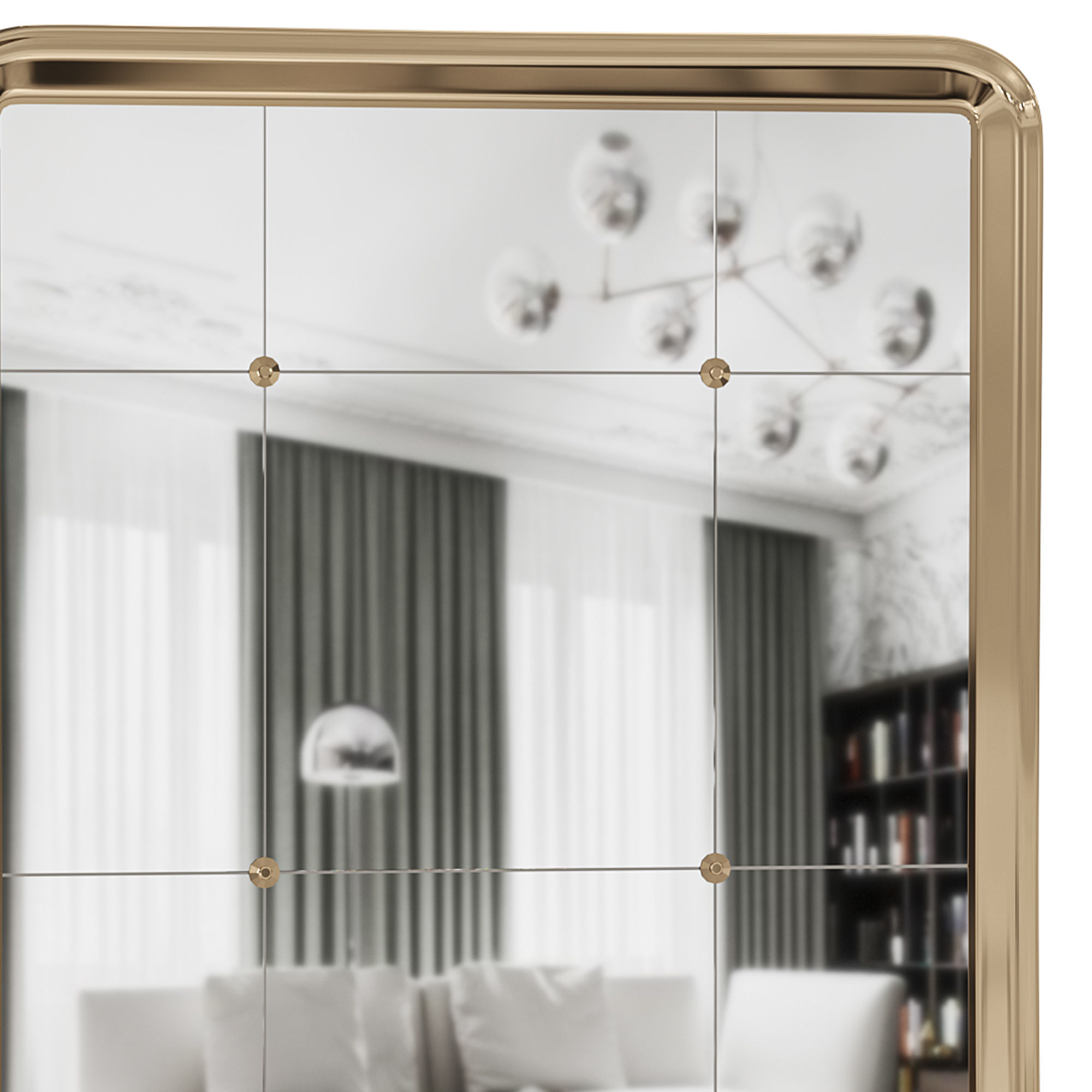 Orangery mirror by baker 3D model_2