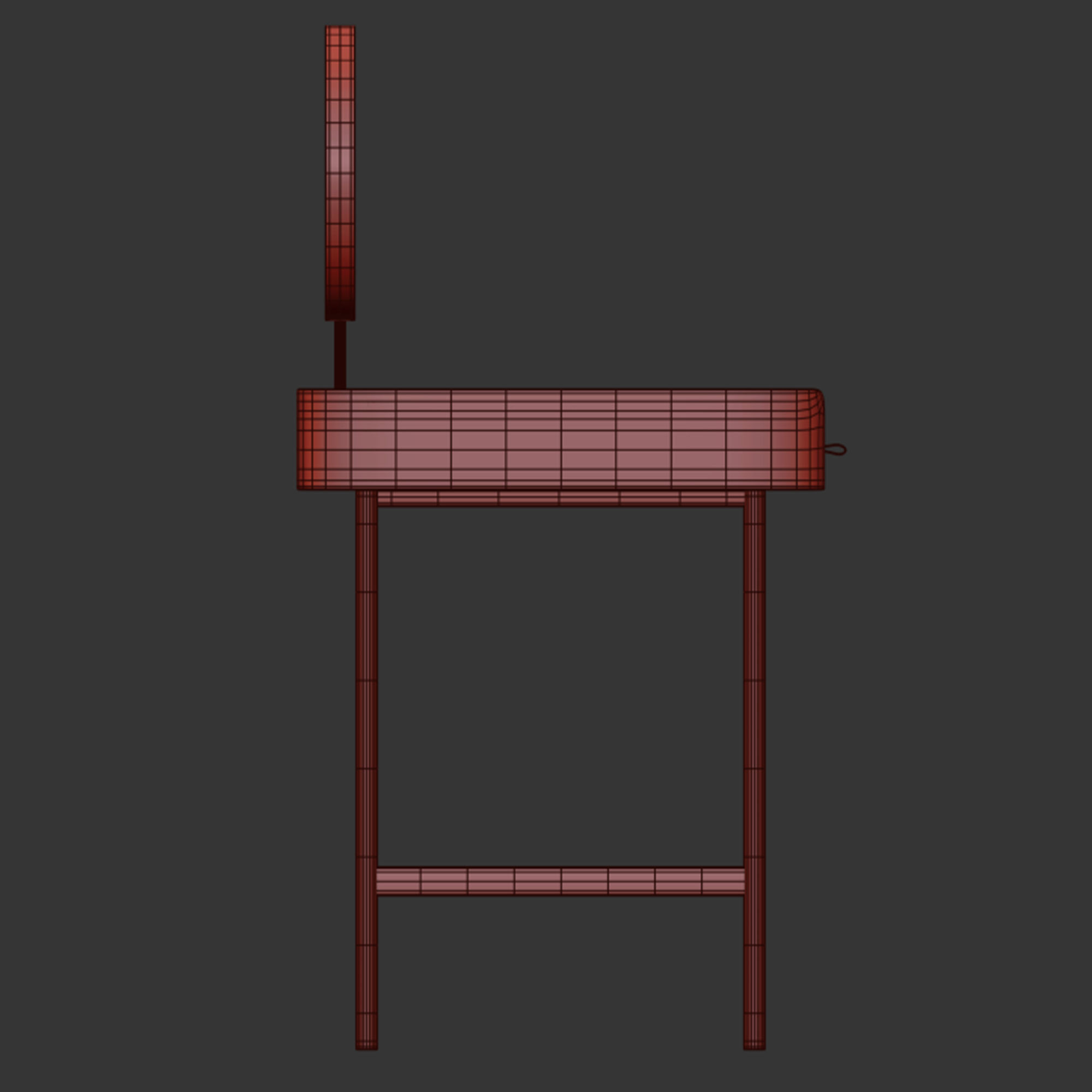 Dafto desks coiffeuse by porada 3D model_7