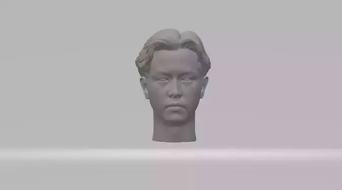 Leslie Cheung Head 3D Model