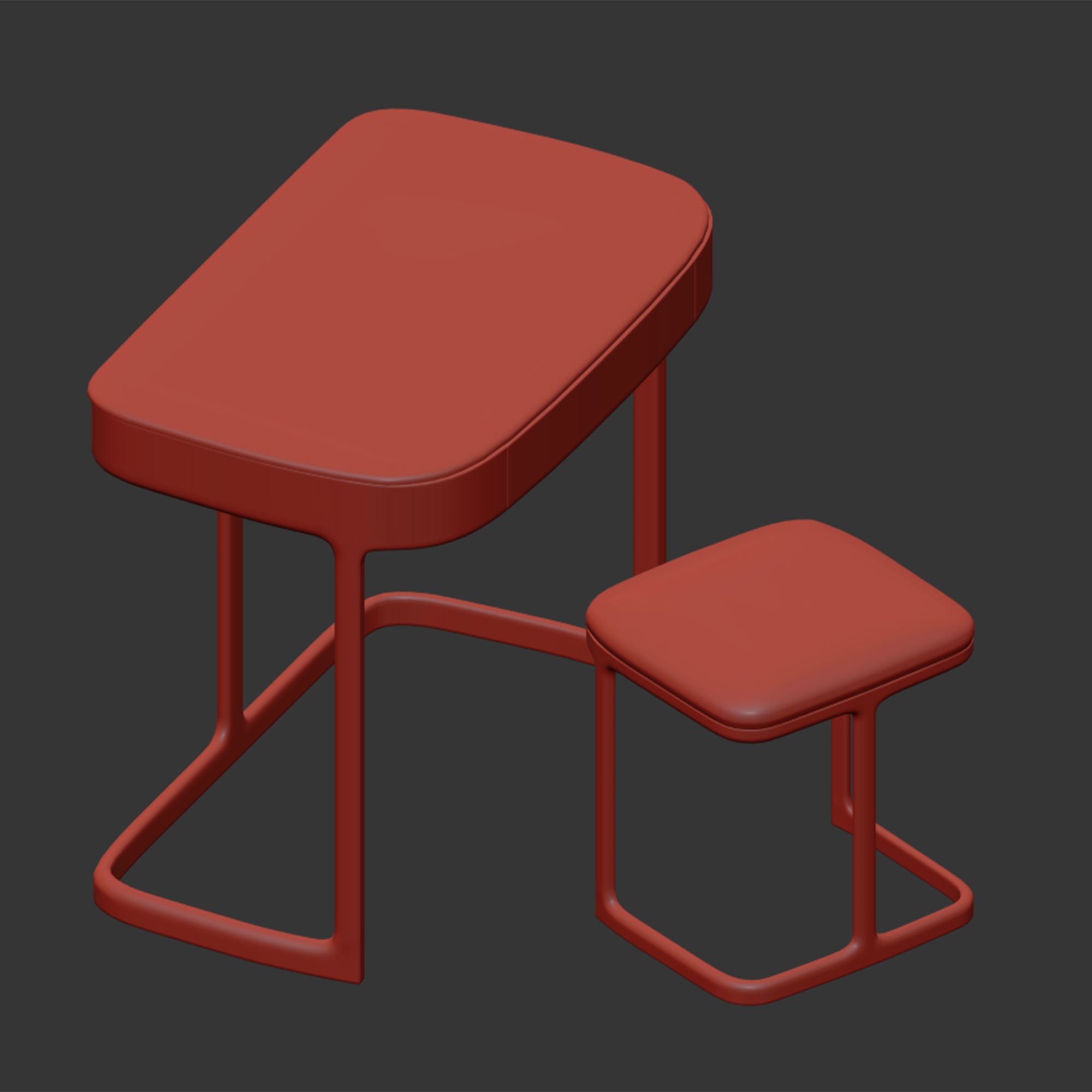 Maskara coiffeuse by porada 3D model_7