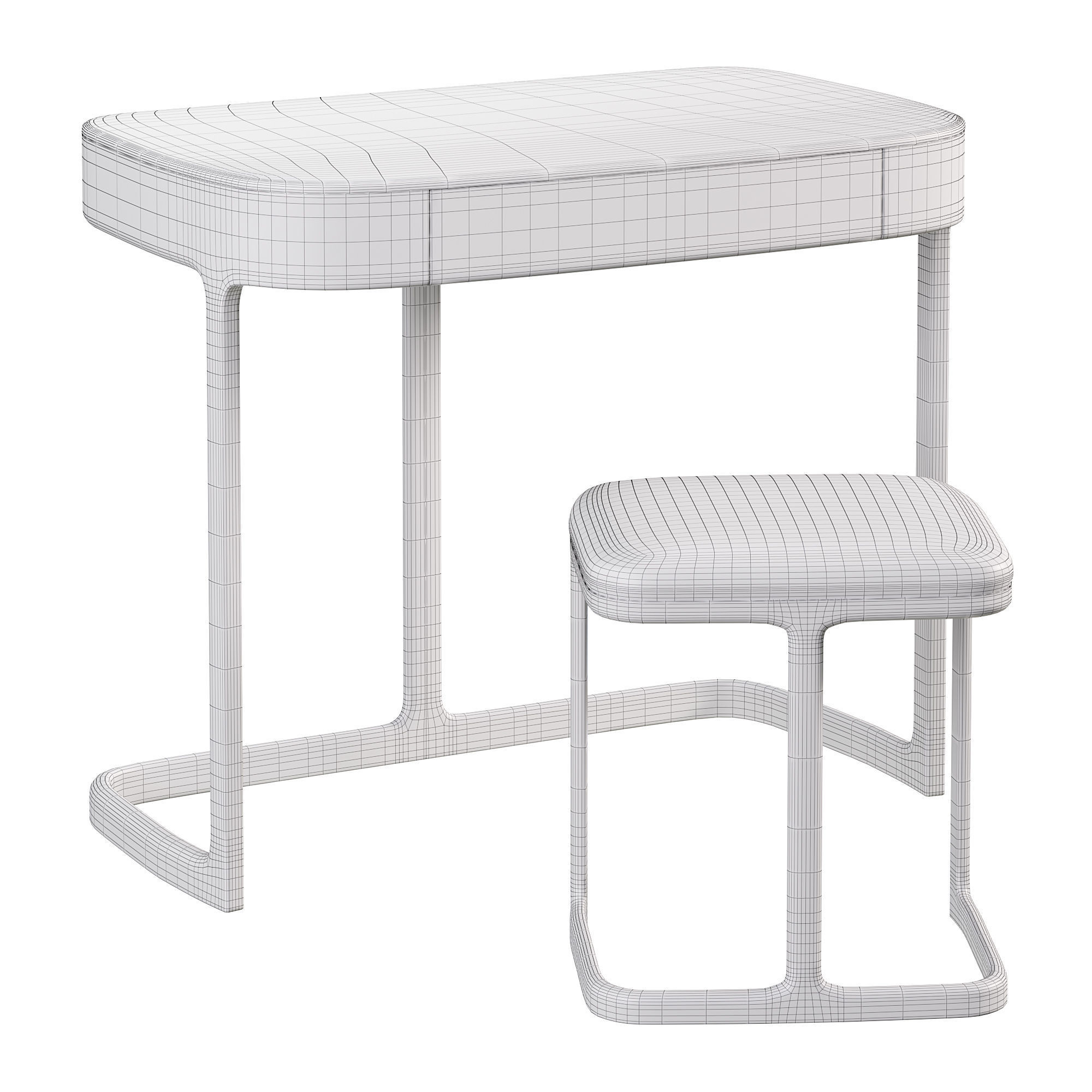 Maskara coiffeuse by porada 3D model_3