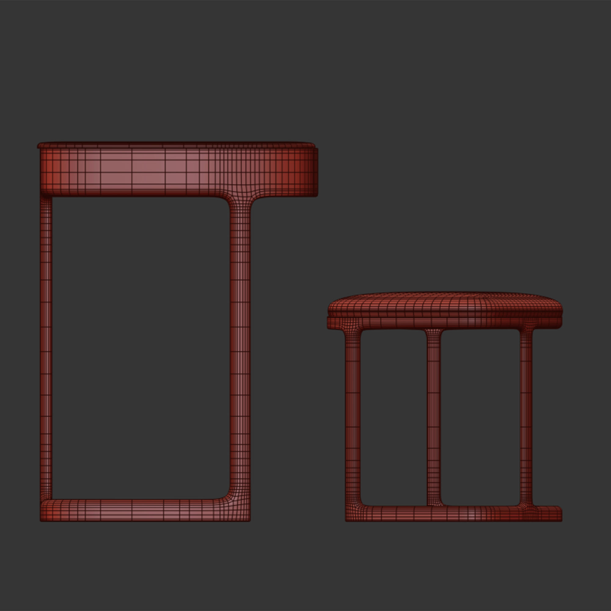 Maskara coiffeuse by porada 3D model_6